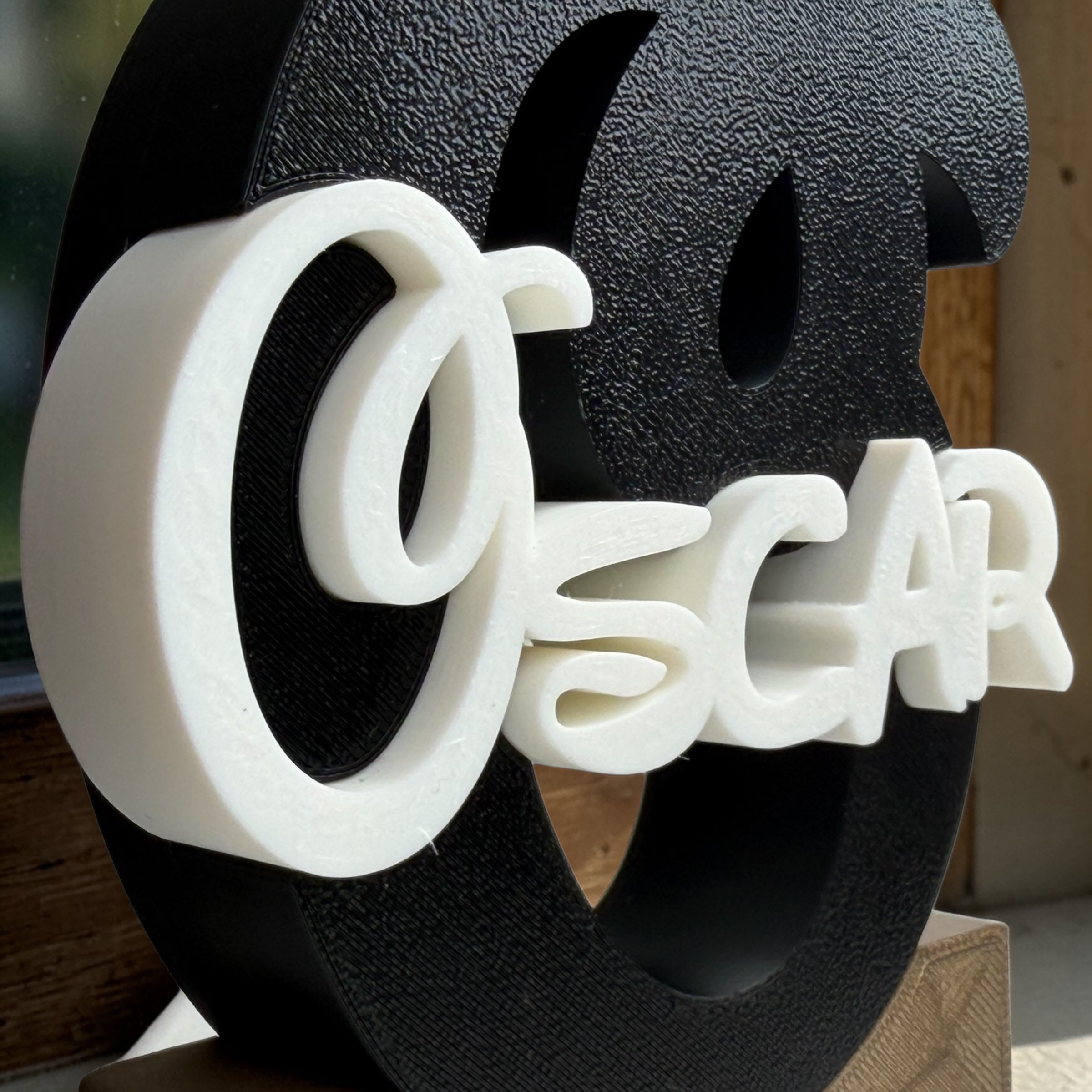 Personalised Initial Name Sign | Custom Desk Ornament | Personalised Gift